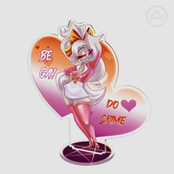4" Hazbin Hotel Pride Month Standee - Vaggi