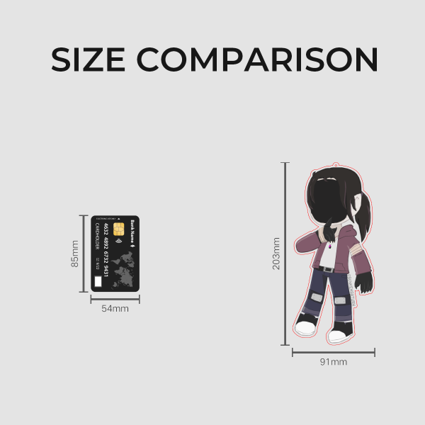 Teenangstmdl Chibi Large Keychain