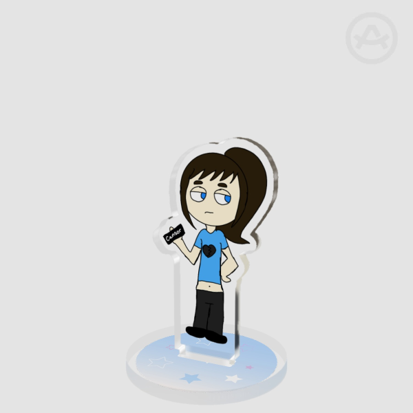 Nicole Class 09 Clear Acrylic Standee
