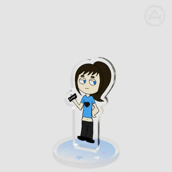 Nicole Class 09 Clear Acrylic Standee