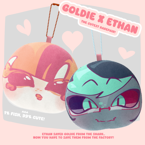 Hazbin Hotel Goldie x Ethan set!