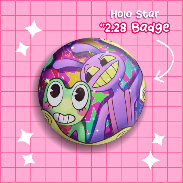 Ribbit and Jax - Badge