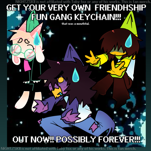 FUN GANG FRIENDSHIP KEYCHAINS!