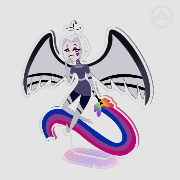 Lute Hazbin hotel Clear Acrylic Standees