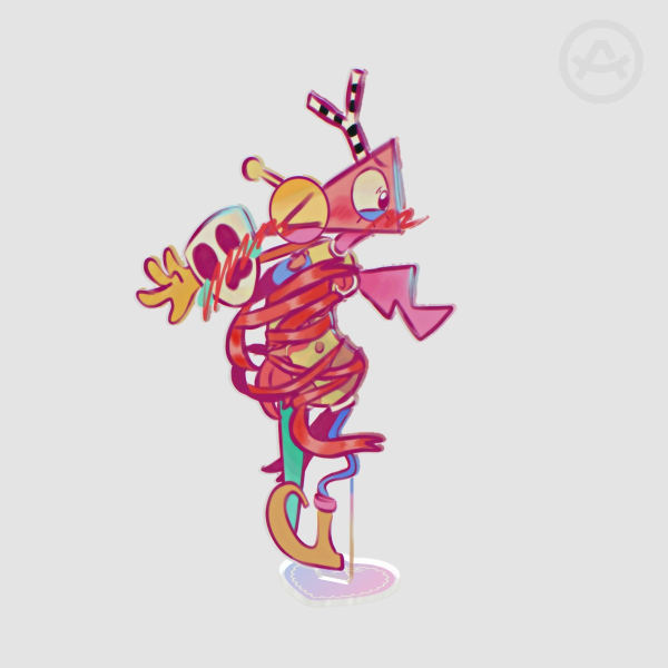 Tangled up Abstragedy! Standee