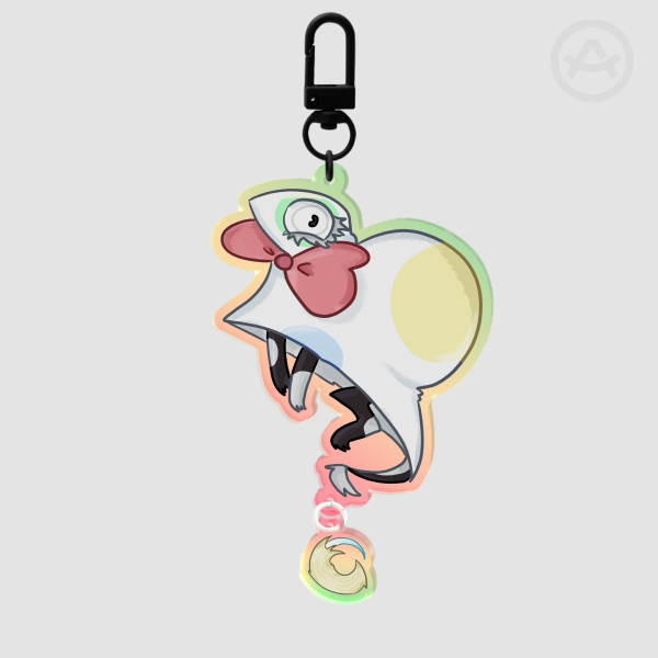 Lollipop Acrylic Keychain