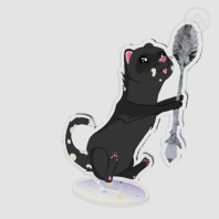 Cookie clear arcrylic standee