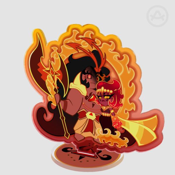 CRK Burnrika AU Burning Spice Cookie x Paprika Standee