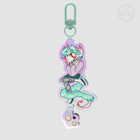 Rick Rack Acrylic Keychain