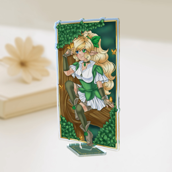 Ciel Colored Edge Acrylic Standees