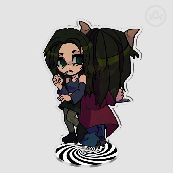 Amanda Saw Acrylic Standee