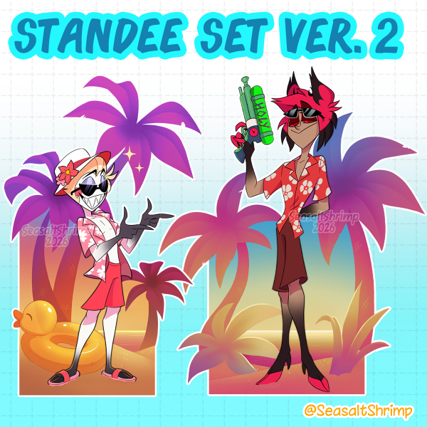 Lucifer + Alastor ALT | Summer set