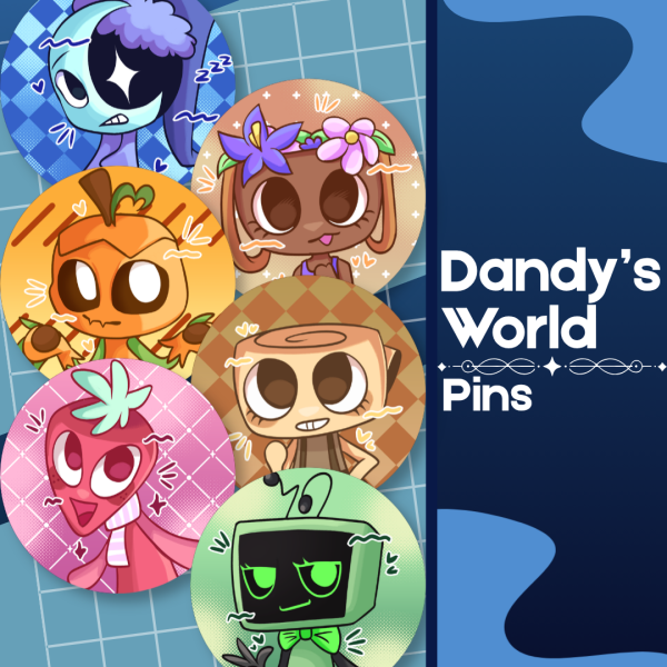 Dandy's World Pins 