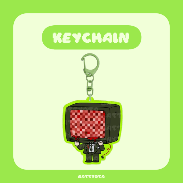 [Acrylic Keychain] Yuppie Psycho - Tiki Taka