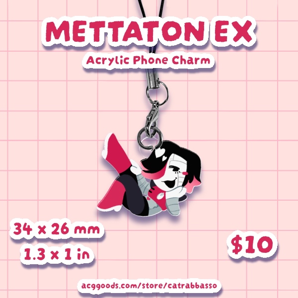 Mettaton EX phone charm