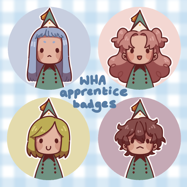 WHA Apprentice Badge Set