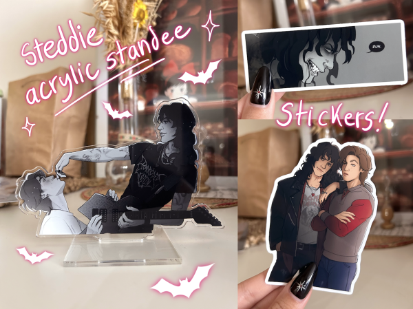 Full Steddie Set 🖤 (Standee + Stickers)