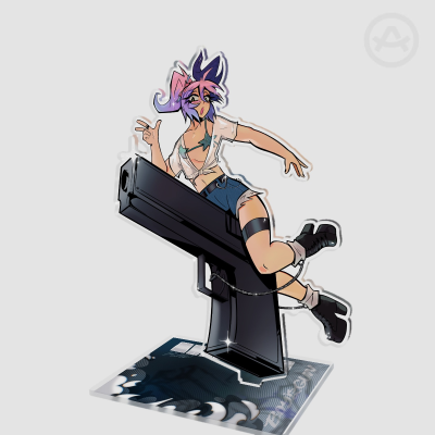 Woomi Gun Standee