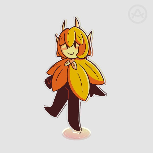 [OC] Goldie the Flower Acrylic Standee