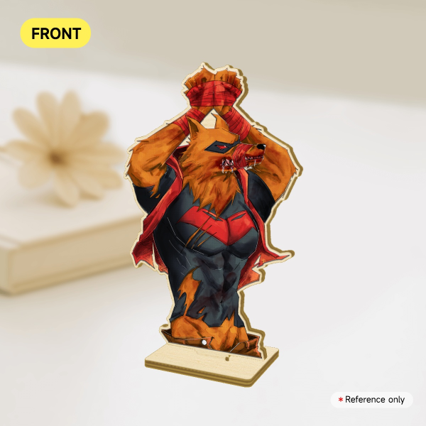 Red Hood Wood Standee