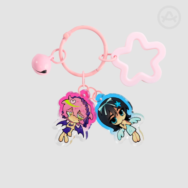 Mizisua Acrylic 2-Piece Keychain