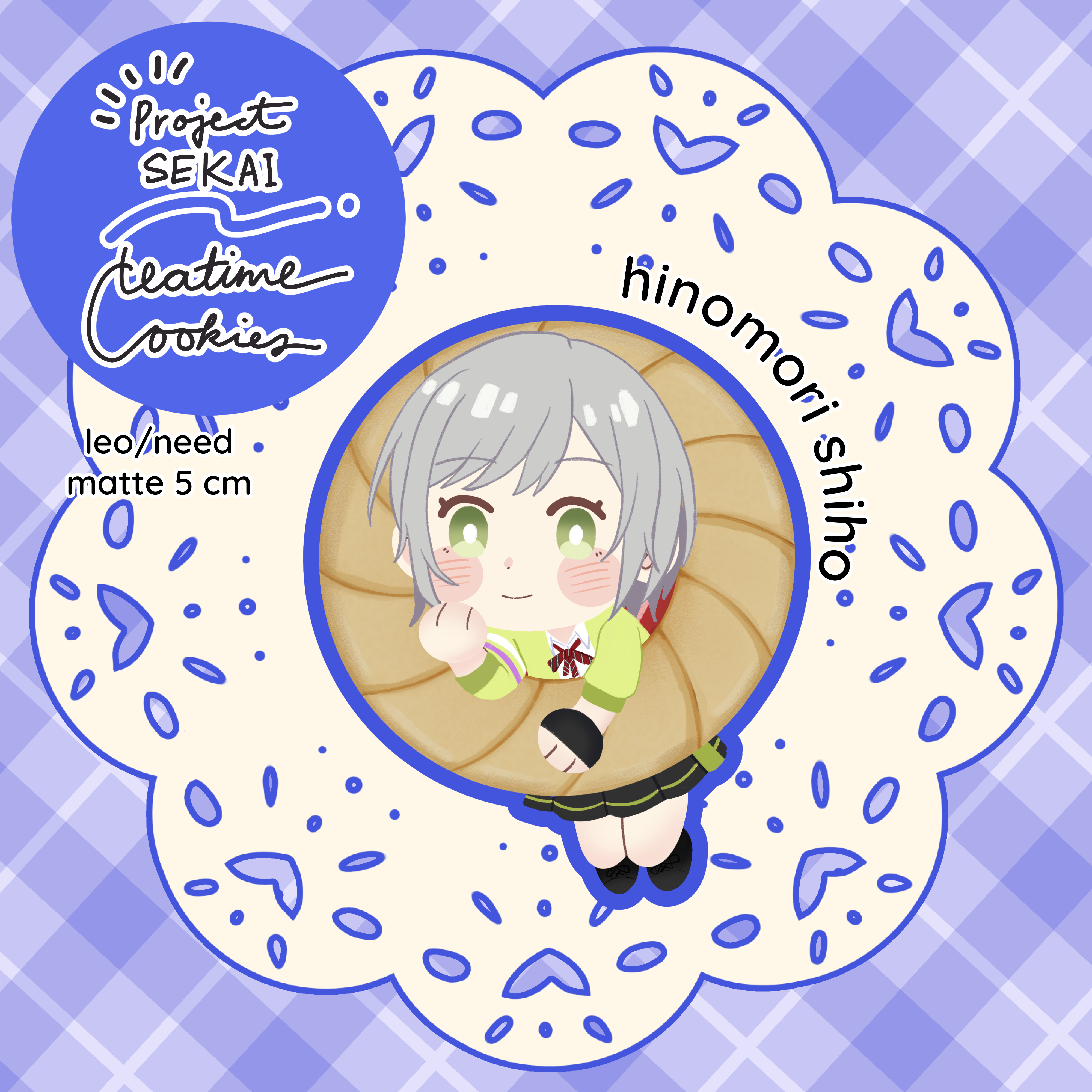 Tea Time Cookie Shiho || Matte Sticker
