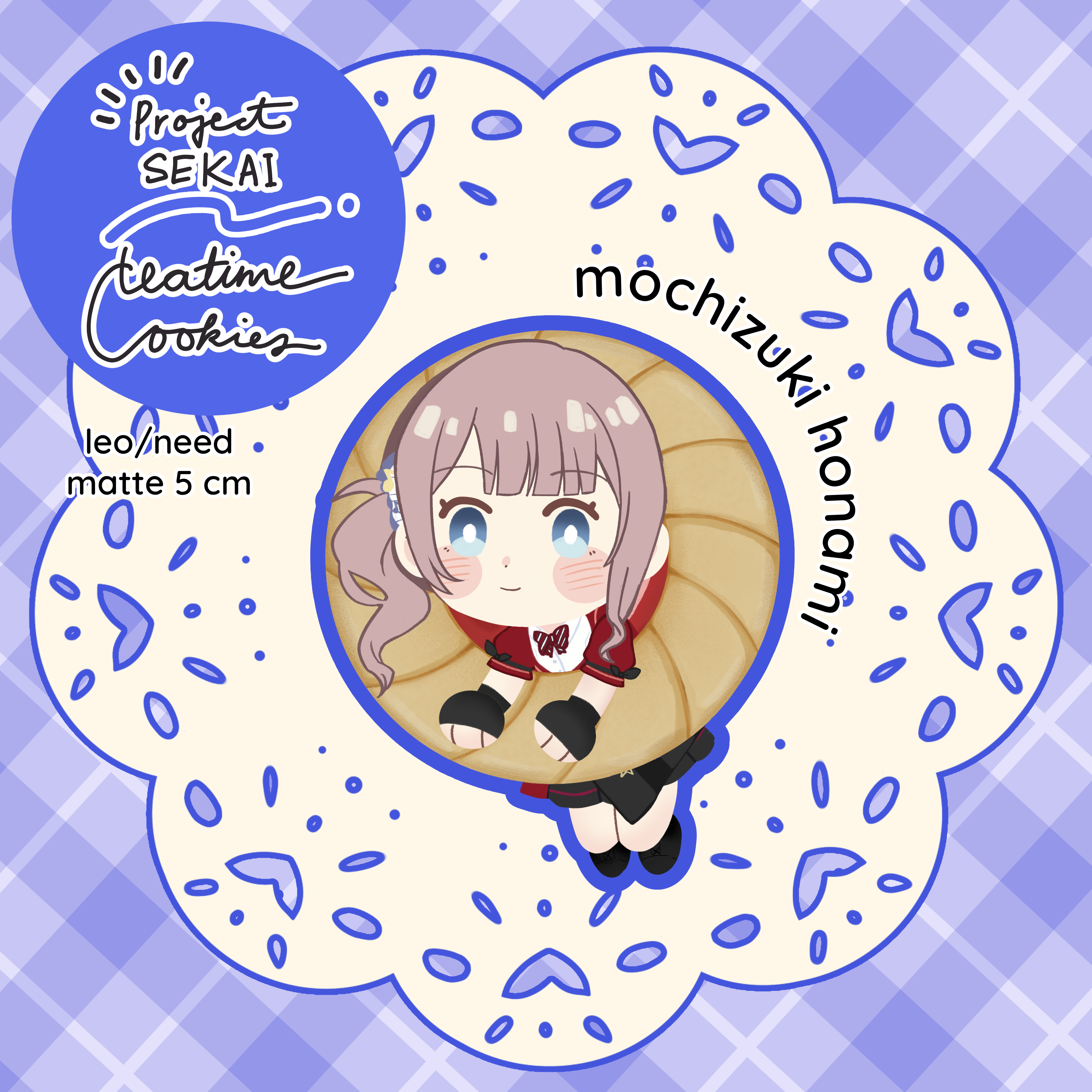 Tea Time Cookie Honami || Matte Sticker