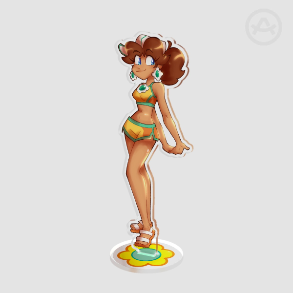 Daisy - Acrylic Standee Set - Mario Kart World