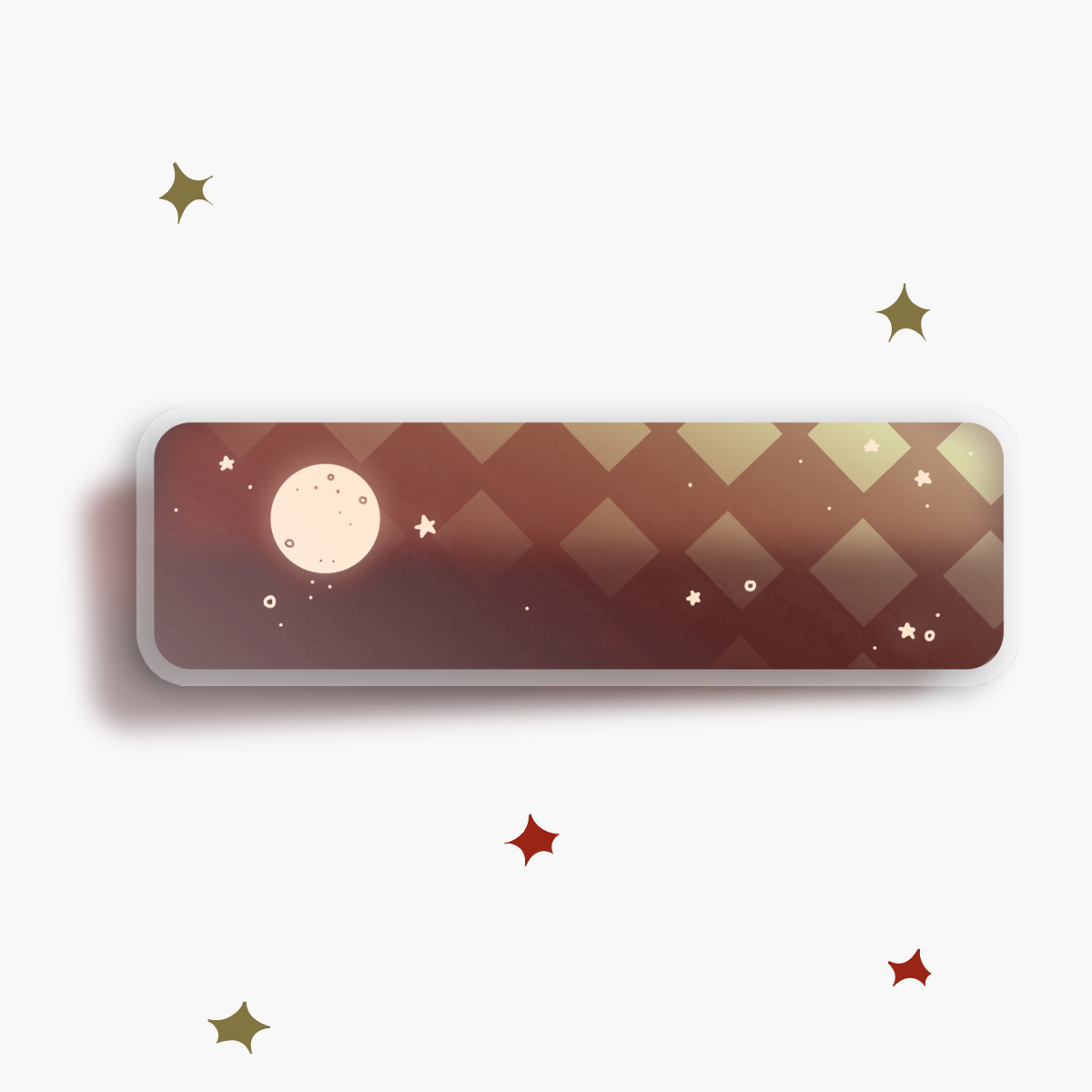 Strange Dream (Red) Sticker