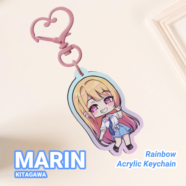 Marin Kitagawa : Rainbow Keychain | My Dress Up Darling
