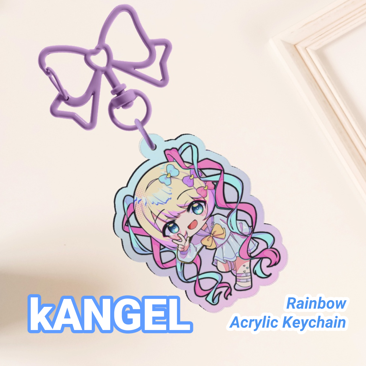 kAngel : Rainbow Keychain | Needy Streamer Overload
