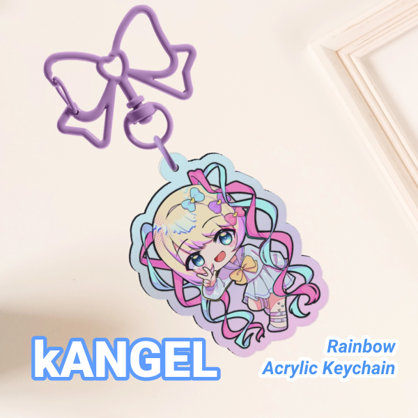 kAngel : Rainbow Keychain | Needy Streamer Overload