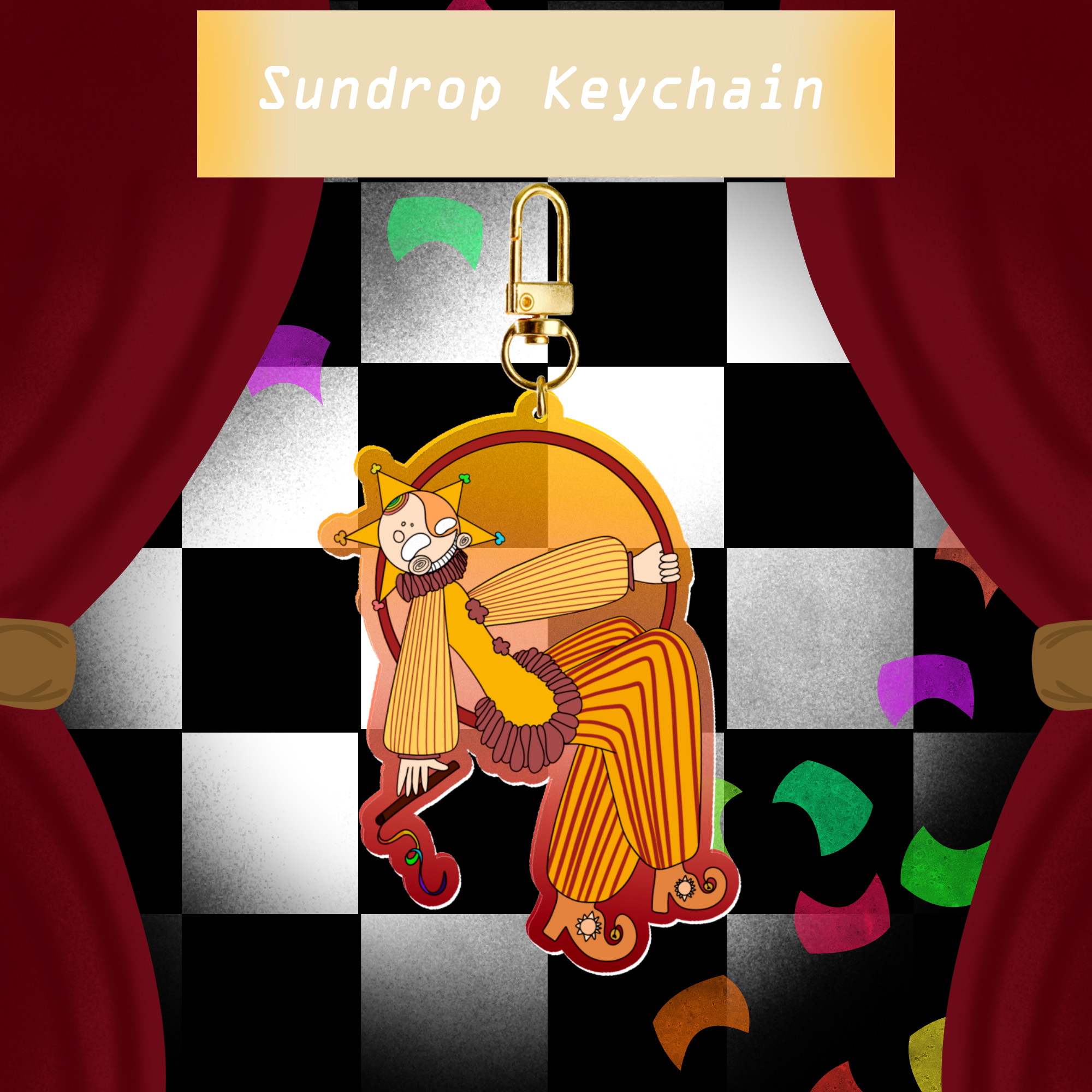 Sundrop Keychain