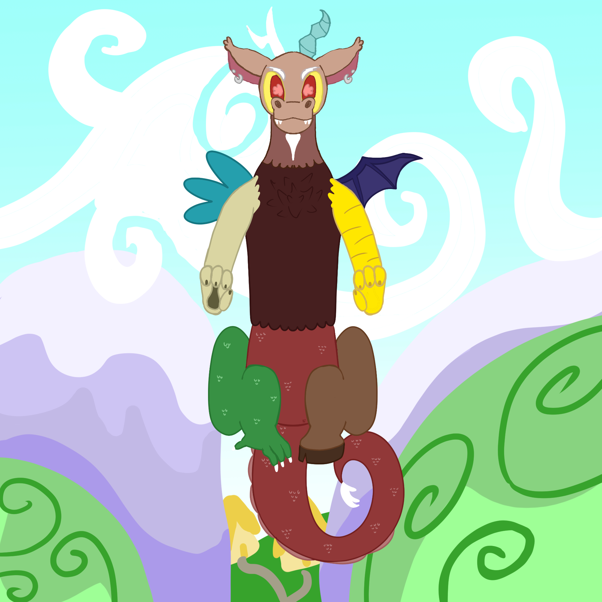 Discord Tail Pendant