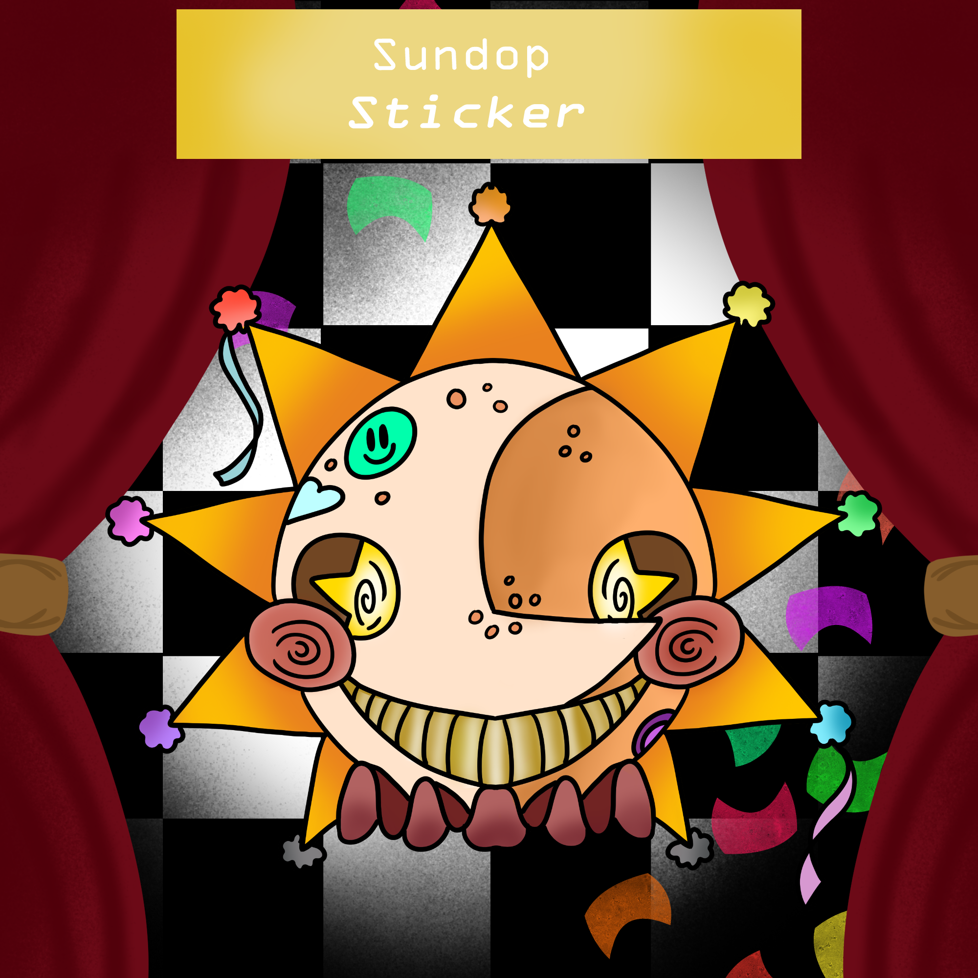 Sundrop Sticker