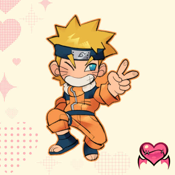 Naruto | Epoxy Keychain