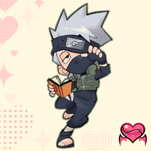 Kakashi | Epoxy Keychain