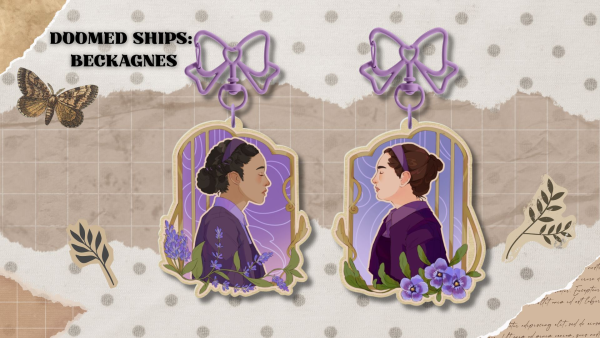 [ The Testaments ] - BeckAgnes wood keychains bundle