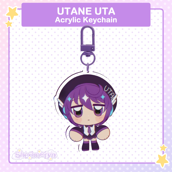 Utane Uta Acrylic Keychain