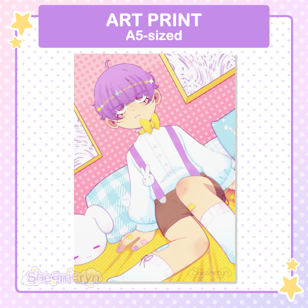 Not So Lonely - Original Character Print