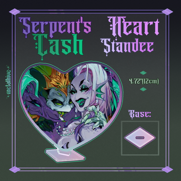 SerpentsCash ✰✮ Heart Standee