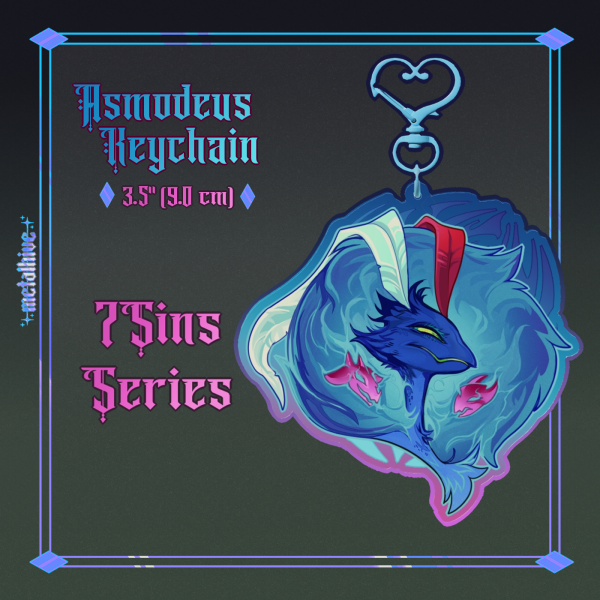 Asmodeus ✰✮ Keychain