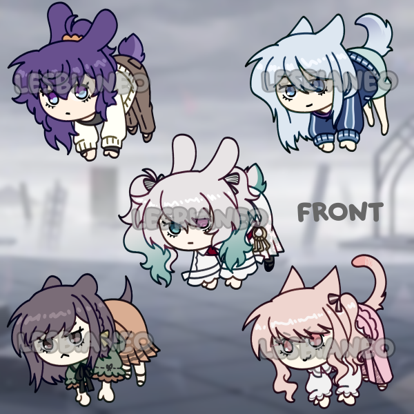 Tail Hang Nightcord + Niigo Miku Set
