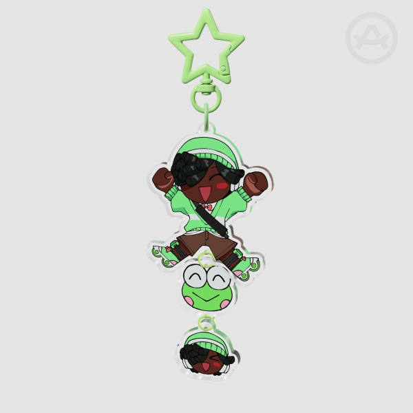 [Overwatch] Lucio Keroppi Connection Keychain