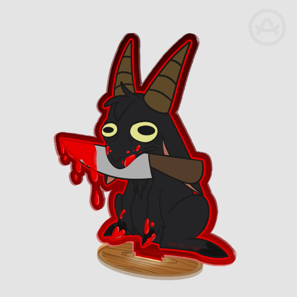 Ketchup Goat Standee!