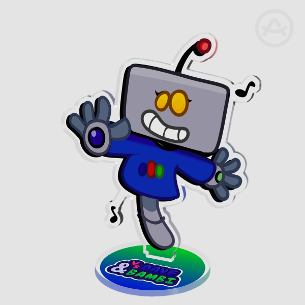 Playrobot Standee (Dave and bambi)