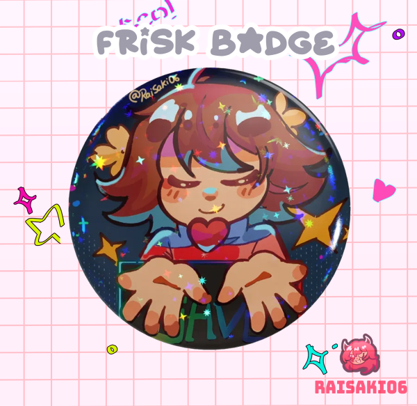 Frisk‬ || Button Pins