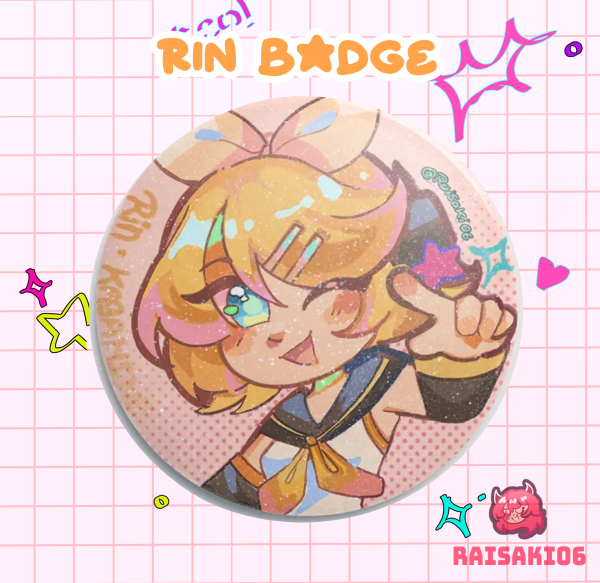 Rin Kagamine‬ || Button Pins