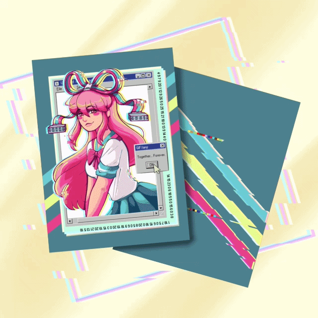 Giffany gravity falls trading card