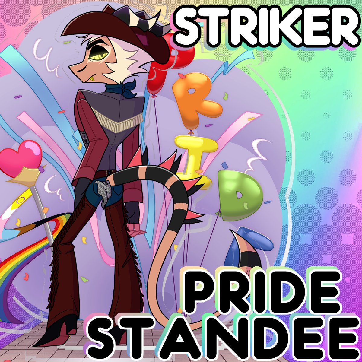 STRIKER | Pride Standee